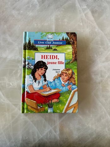 Livre « Heidi, jeune fille »