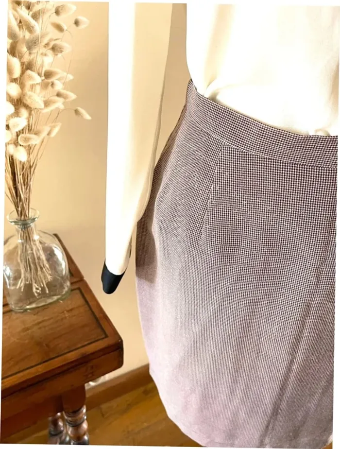 Sublime Jupe Élégante - Image d’un Jour (Vintage) - Taille M - photo numéro 11