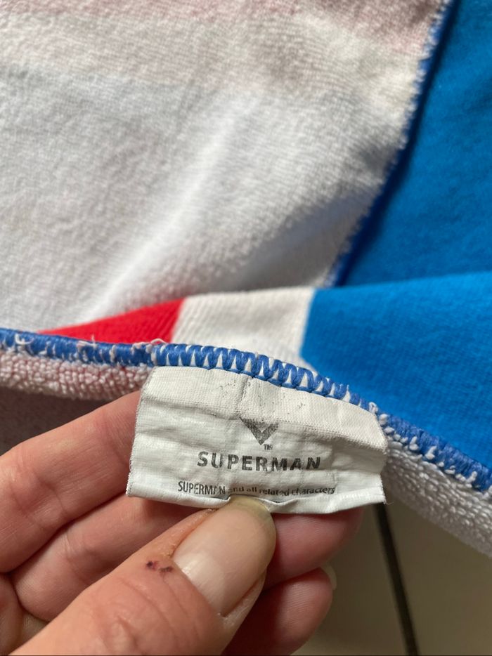 Serviette superman - photo numéro 2