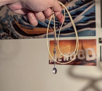 Collier Pendentif cuillère spoon