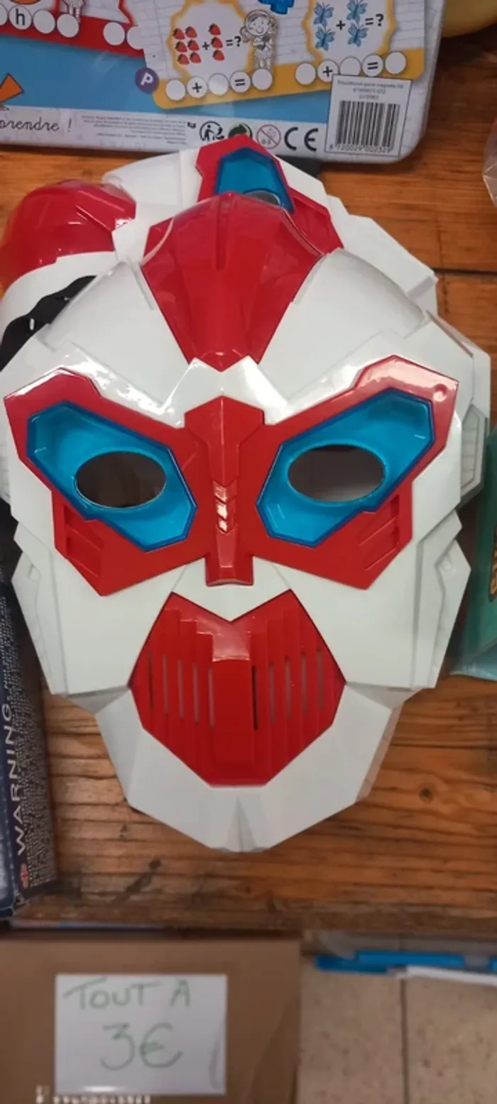 Masque son et lumières Transformers