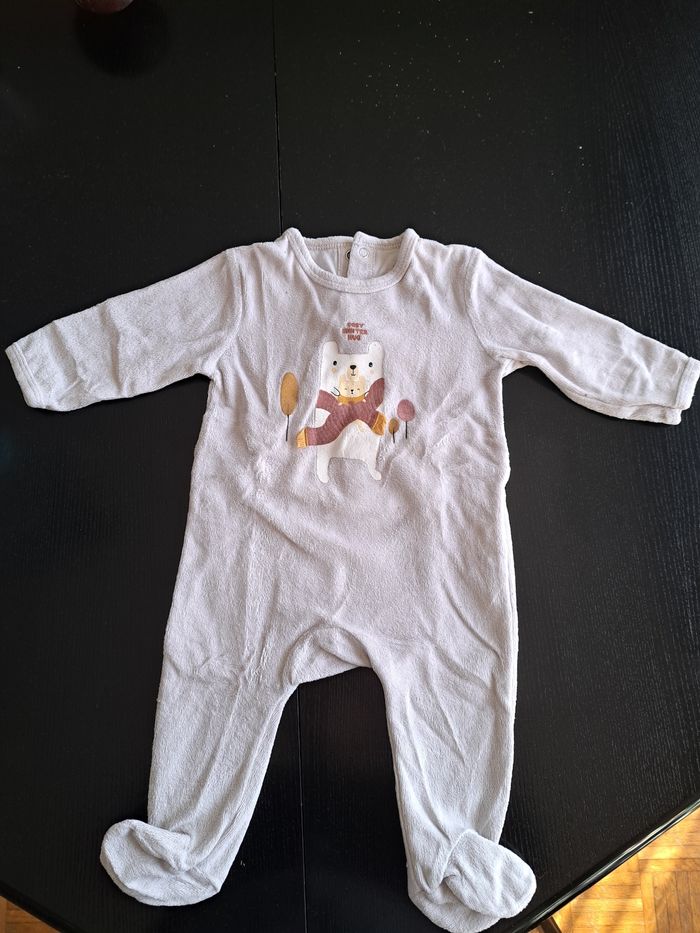 Pyjama chaud 6 mois