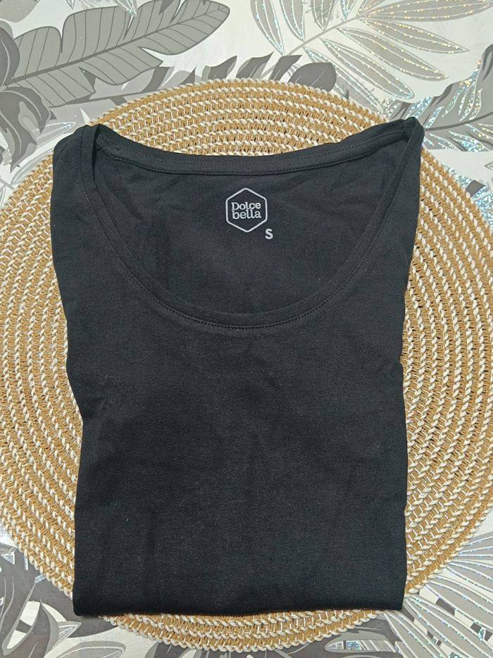 T-shirt noir taille S Mixte