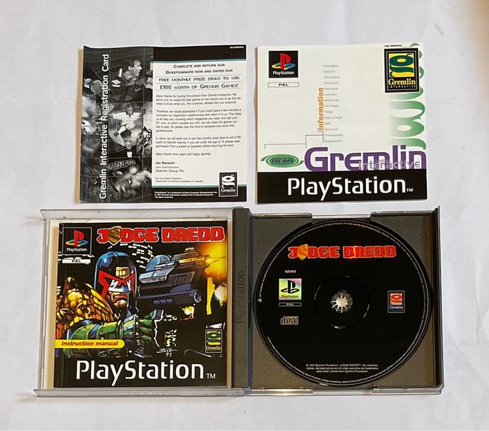 Jeu PS1 Judge Dredd - photo numéro 3