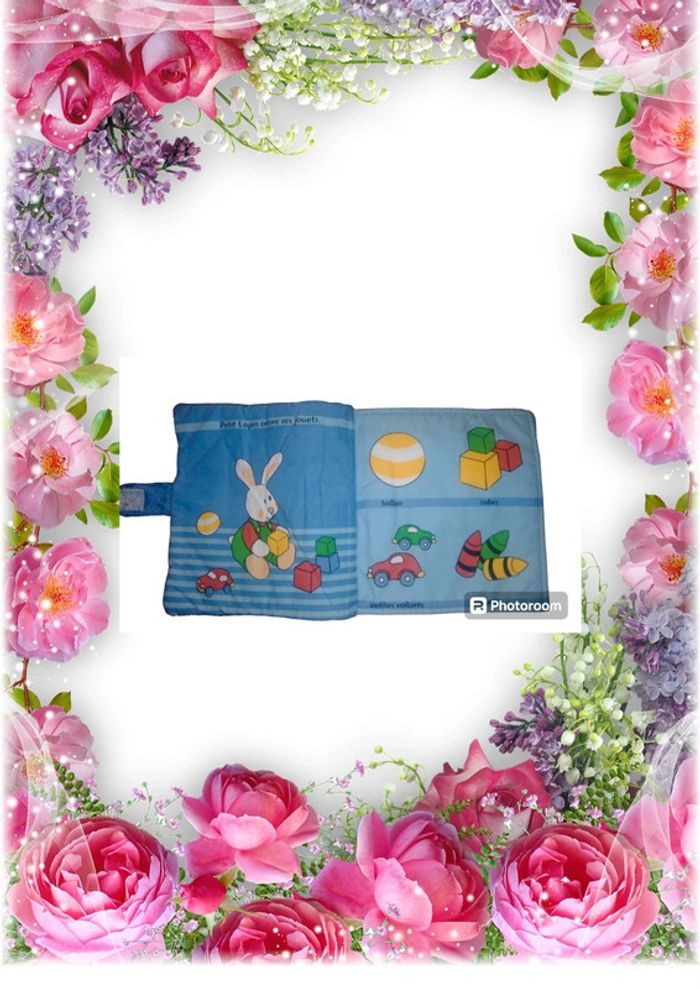 💫🌸Livre en tissu pour bébé 🌸💫 - photo numéro 4