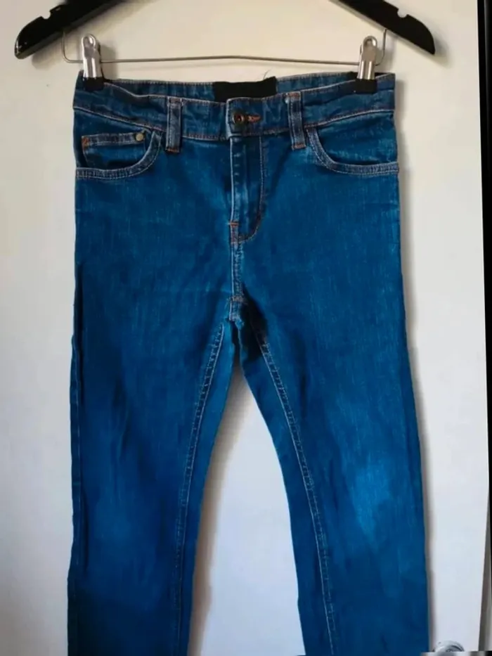 Jean coupe droite taille 12 ans la Halle - photo numéro 2