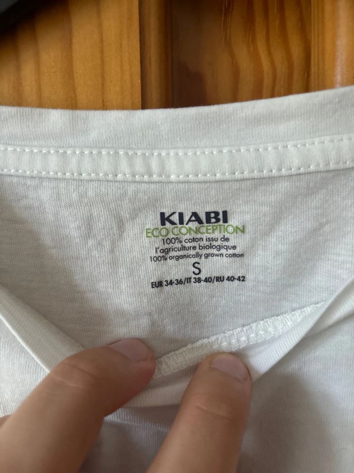 T-shirt femme S Kiabi - photo numéro 3