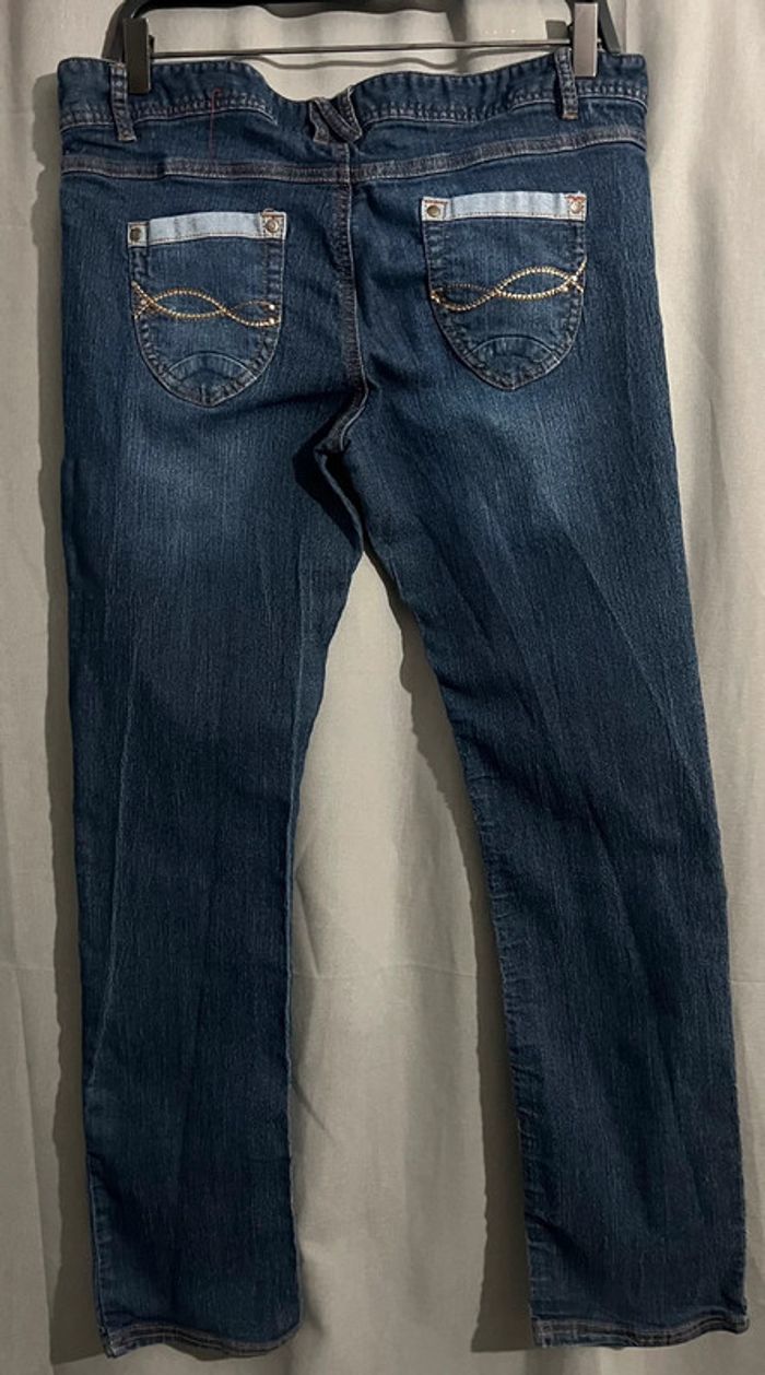 Jean femme taille 44 marque Woman très bon état - photo numéro 2
