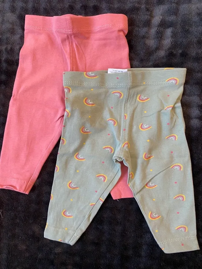 Lot de 2 leggings