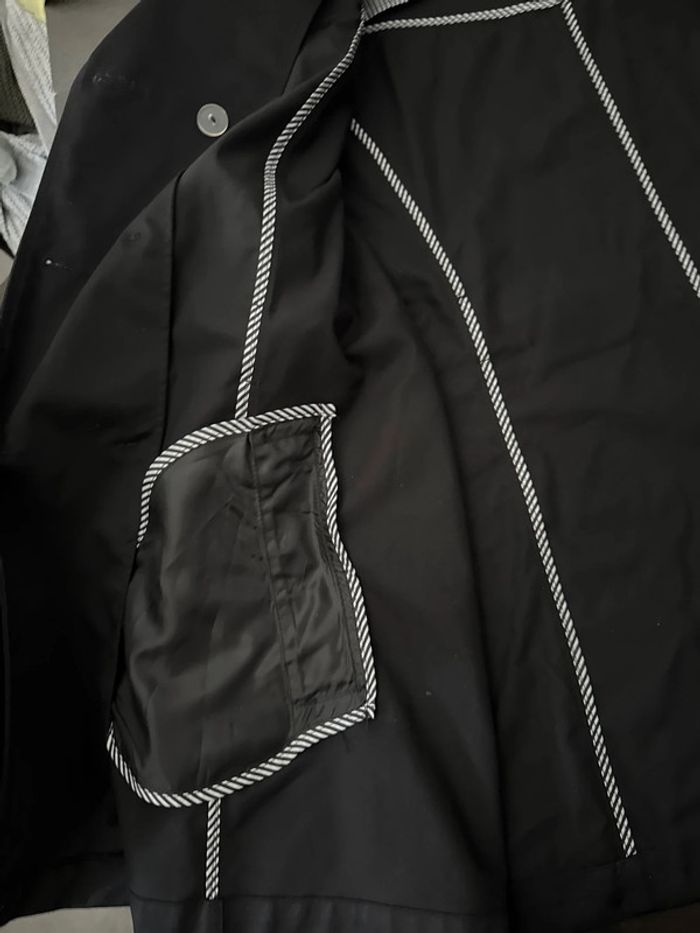 Trench noir grande taille femme - photo numéro 10