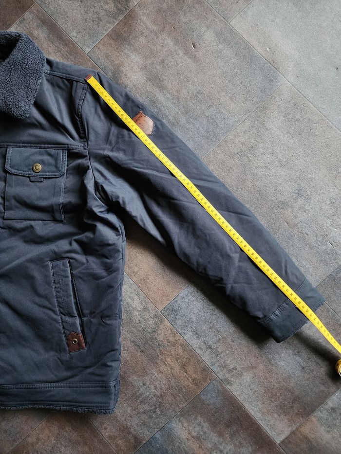 Veste chaude bleu marine pour homme - photo numéro 5