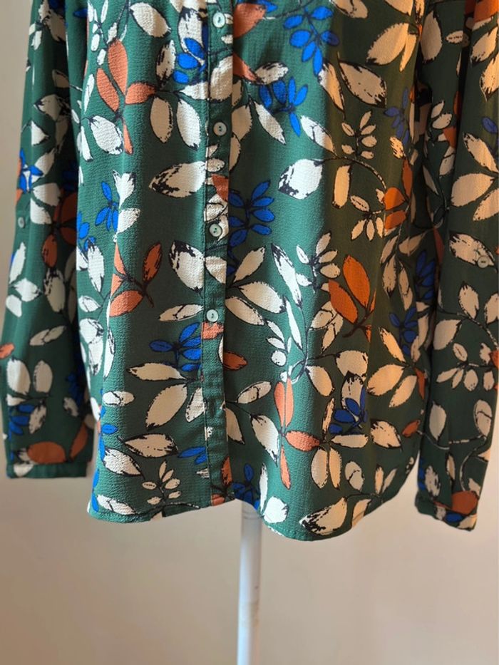 Blouse verte imprimée - Taille 42 - Only - photo numéro 4