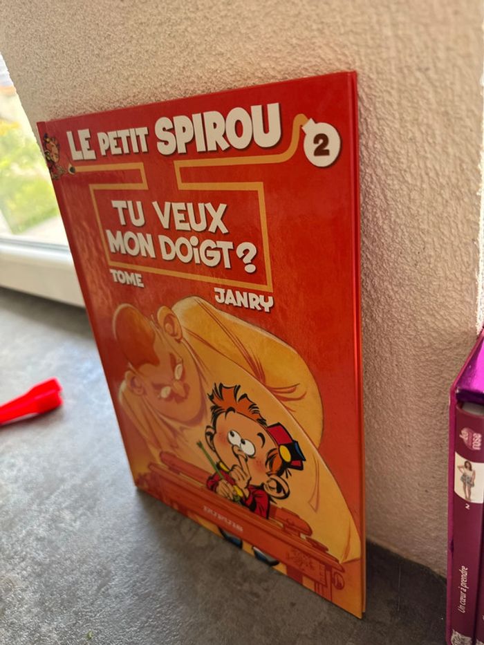 Livre bande dessiné Spirou tu veux mon doigt ? - photo numéro 2