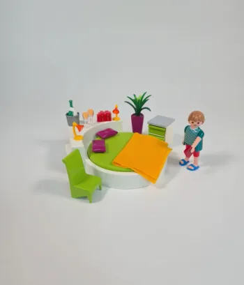 Playmobil Chambre avec lit rond