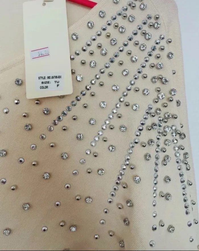 Robe pull strass Enzoria - photo numéro 2
