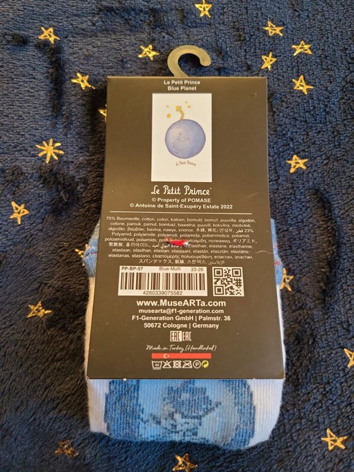 Chaussette 23 -26 le petit prince Neuve - photo numéro 2