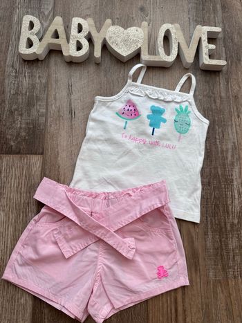 - Ensemble Lulu castagnette - 6 mois - Très bon état