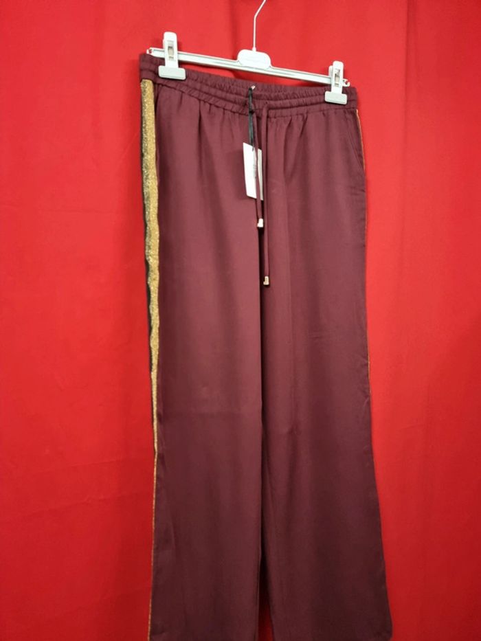 La Petite Etoile pantalon droit Snoop prune * Taille 3 * - photo numéro 3