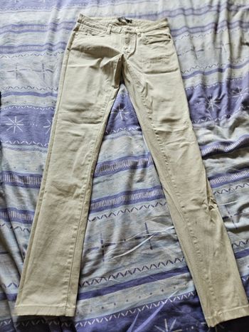 Pantalon blanc tex
