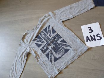 Maillot t-shirt 3ans garçon