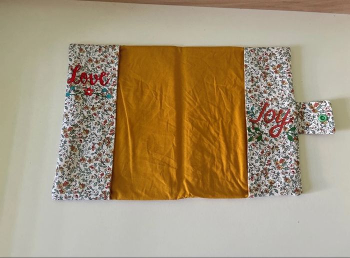 Protège carnet de santé thème floral - photo numéro 6