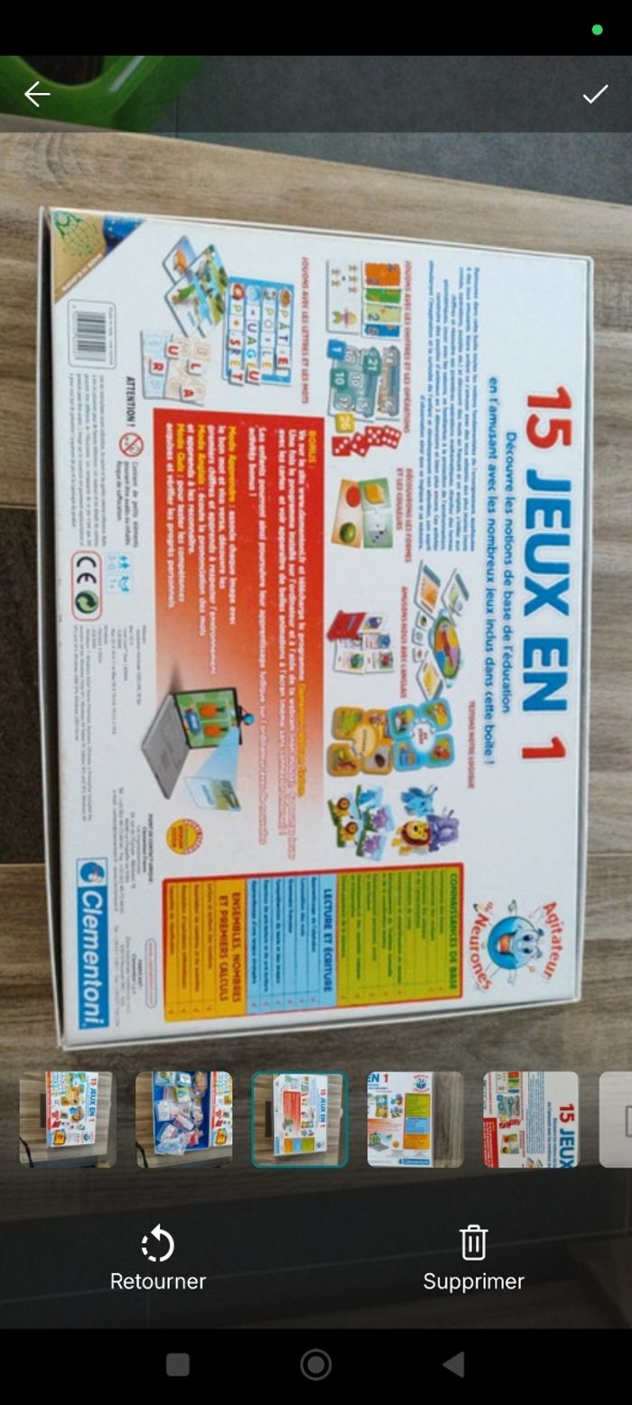 15 jeux en 1 Clementoni - photo numéro 3