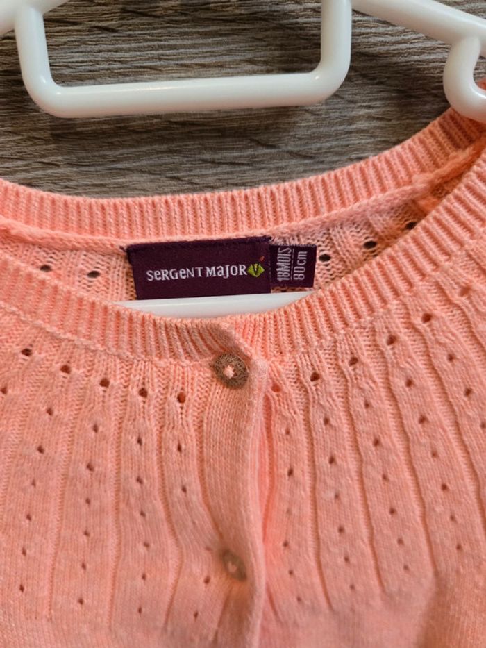 Vêtement Bébé Fille - Ensemble Robe + Gilet - Sergent Major - 18 mois 80 cm - photo numéro 11