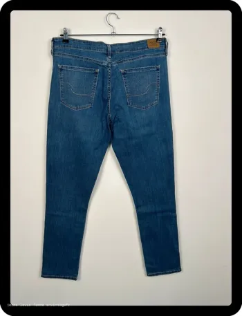 Jean Levi's Femme Mid Rise Slim Bleu | W33 L32 FR44 | Très Bon État | BP99