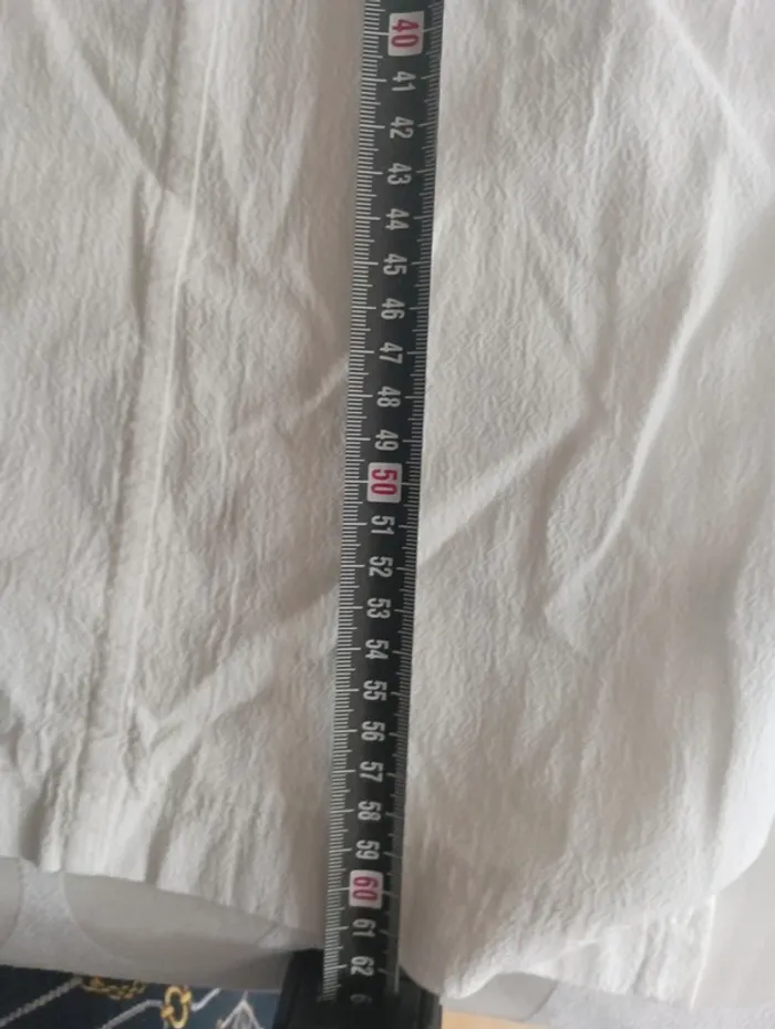 Chemise manches courtes femme taille 42 Blanc du Nil - photo numéro 7