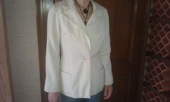 Veste/blazer  femme lainage écru 40