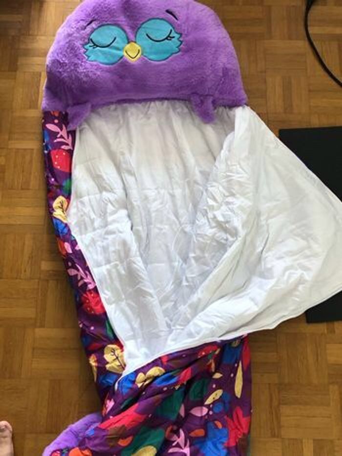 Sac de couchage peluche enfant