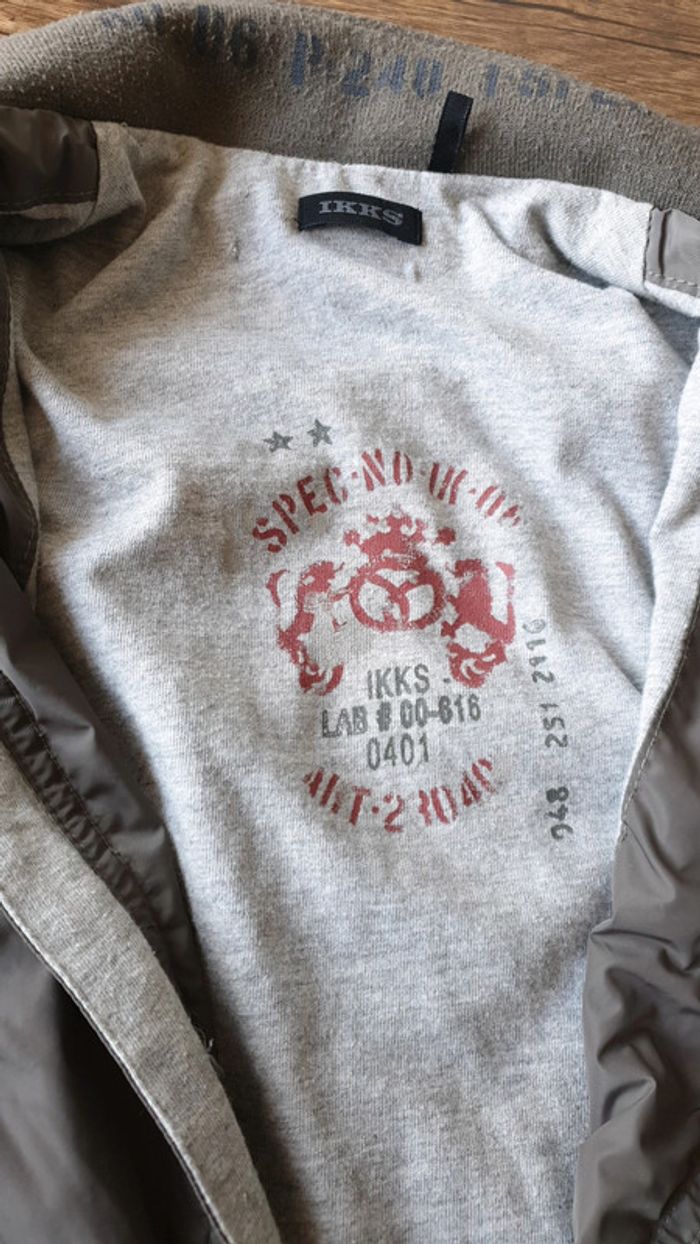 Veste ikks kaki - photo numéro 4