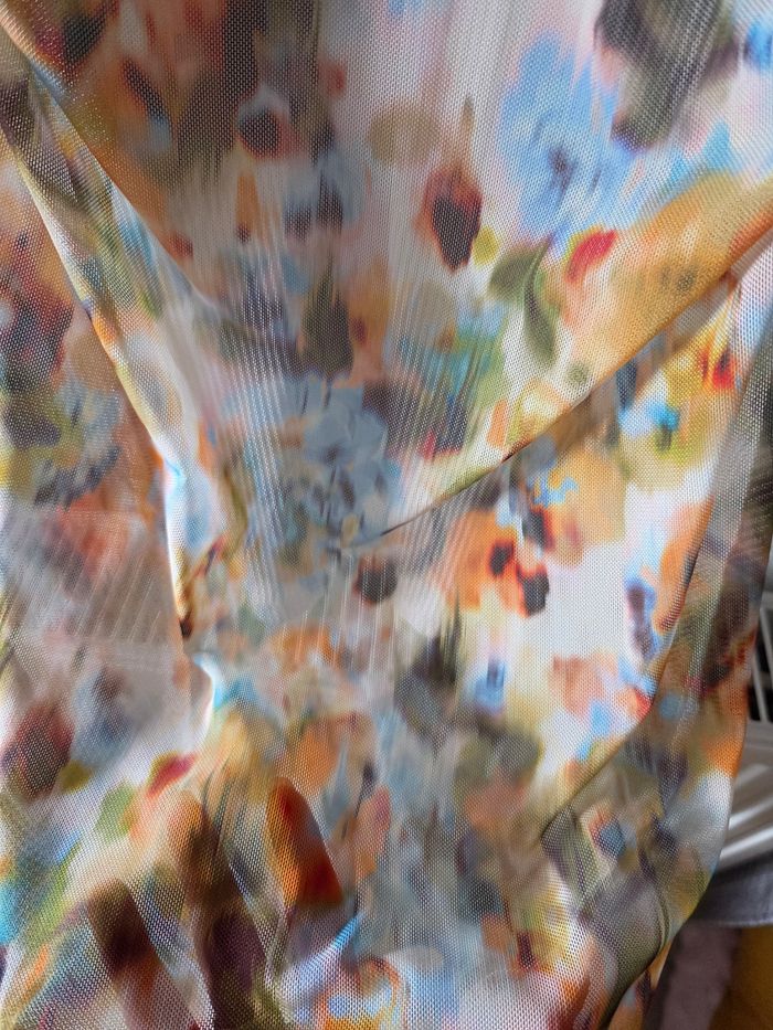 Jolie robe longue tube colorée Zara taille s - photo numéro 7