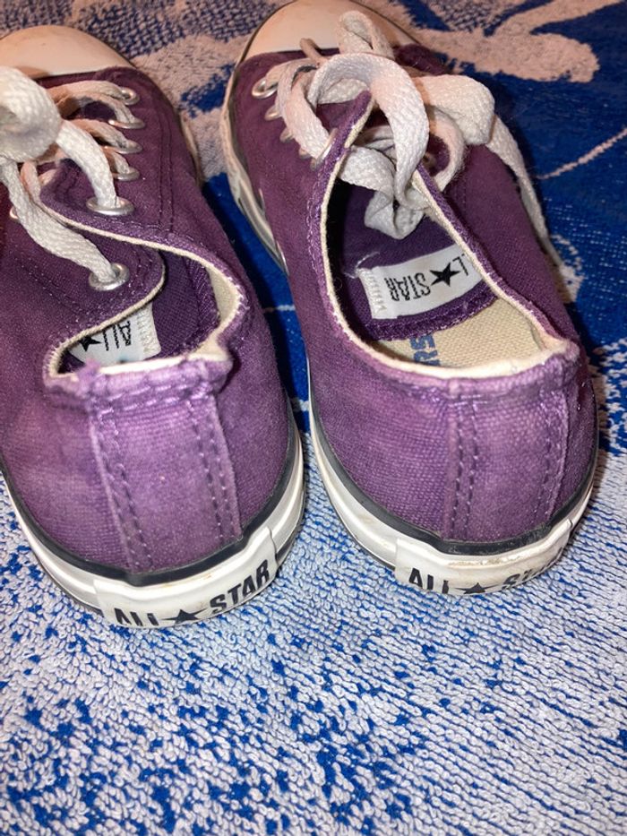 Converse violet P31 - photo numéro 5