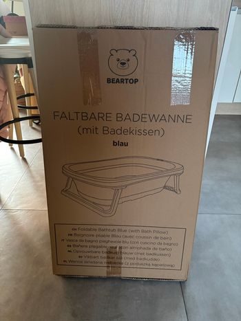 Baignoire pliable bébé 