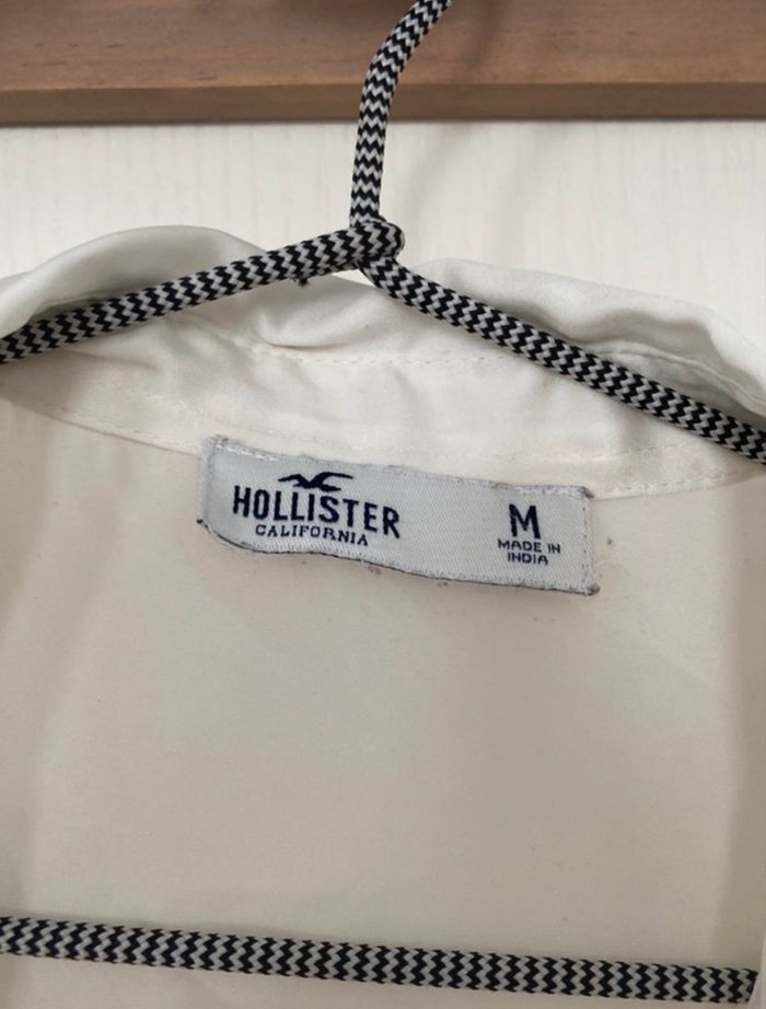Chemise satinée Hollister - photo numéro 3