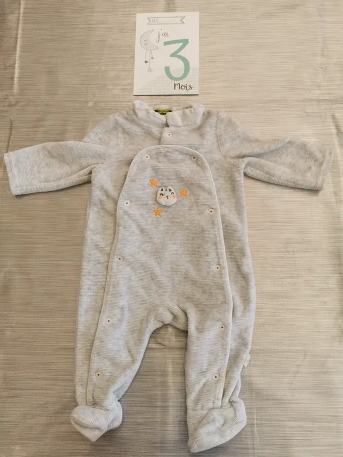 Pyjama mixte 3 mois