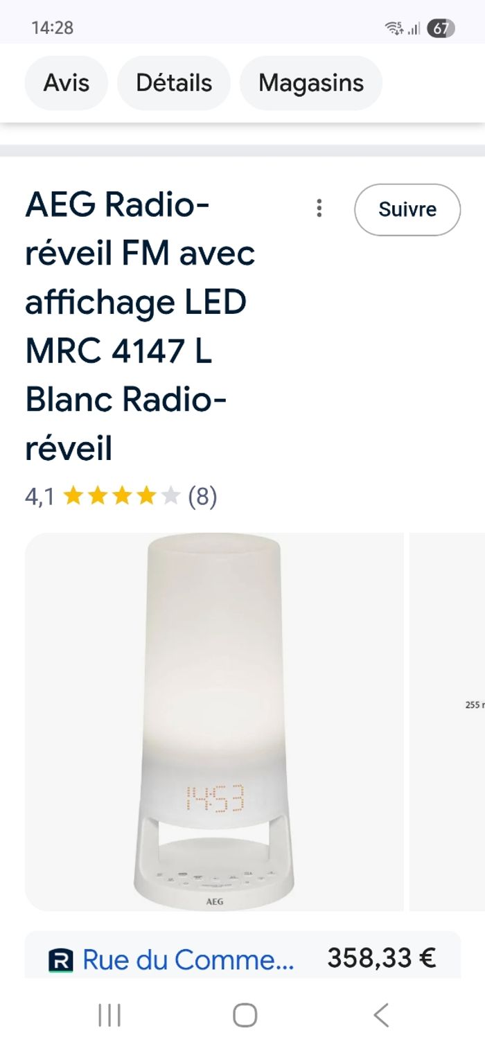 Aeg radio réveil - photo numéro 8