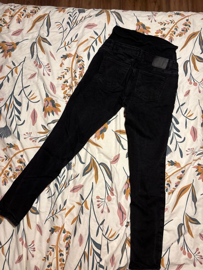 Jean grossesse noir taille 40 Kiabi - photo numéro 5