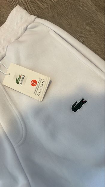 Pantalon Lacoste blanc 