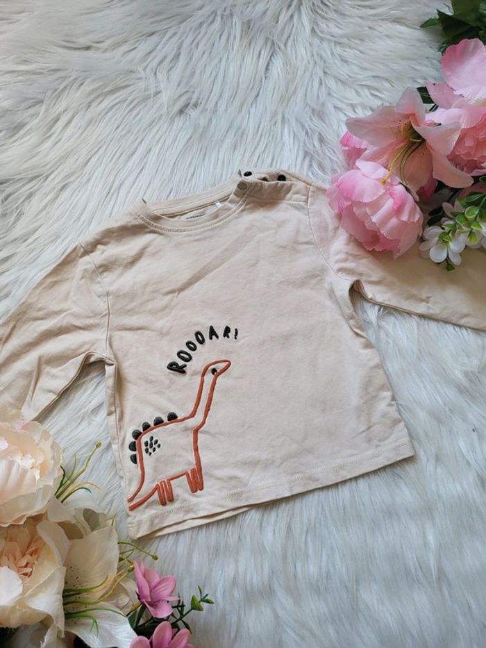 T-shirt manches longues 12mois orchestra