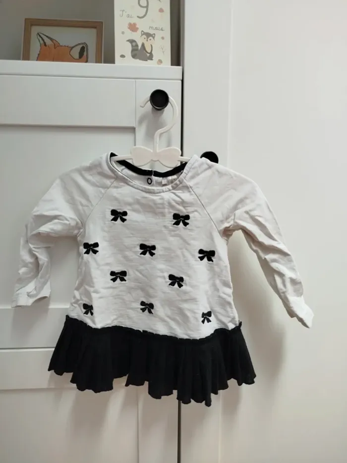 Robe manches longues 9 mois