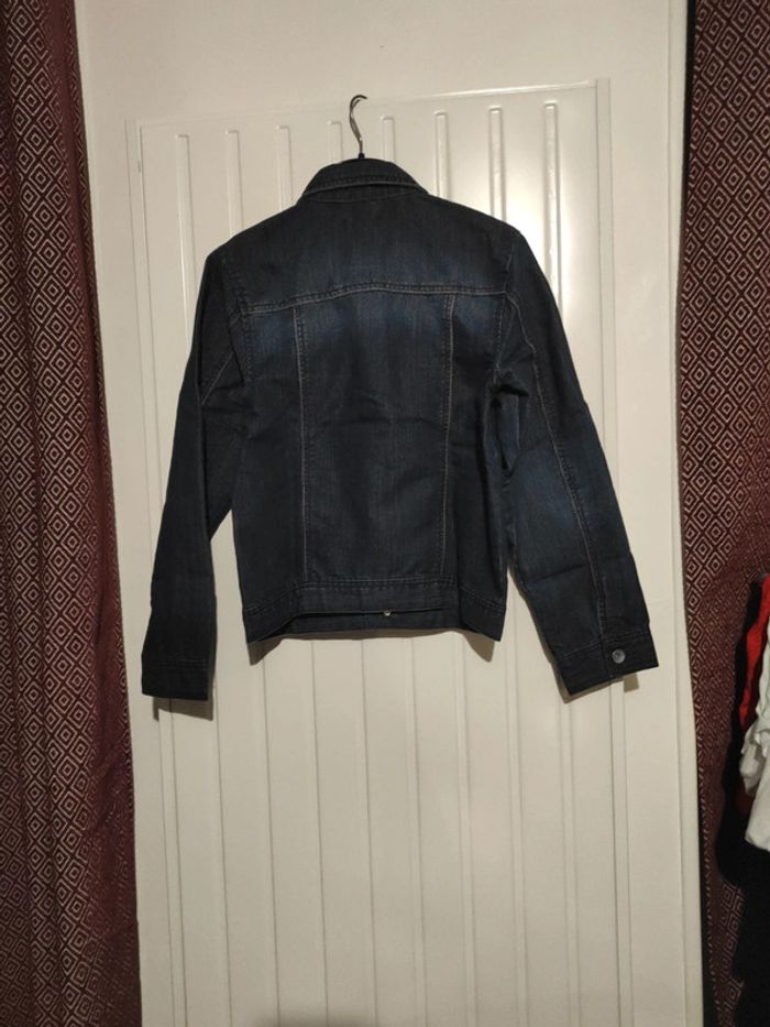 Veste jeans YCC garçon 12 ans bleu nuit - photo numéro 3