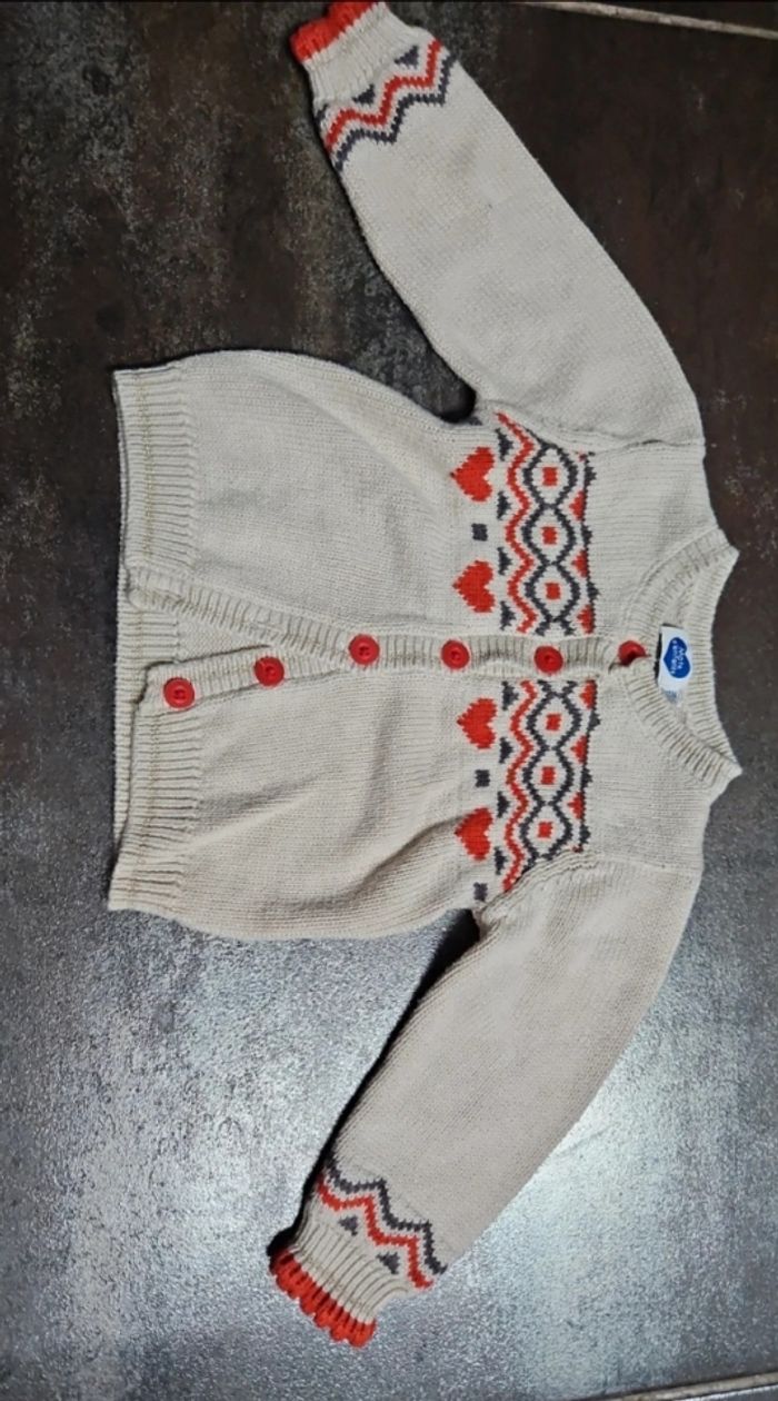 Gilet laine fille 👧 - photo numéro 2