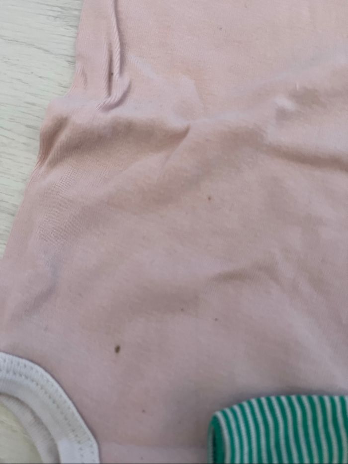 Lot 3 bodies MC petit bateau 24mois - photo numéro 5