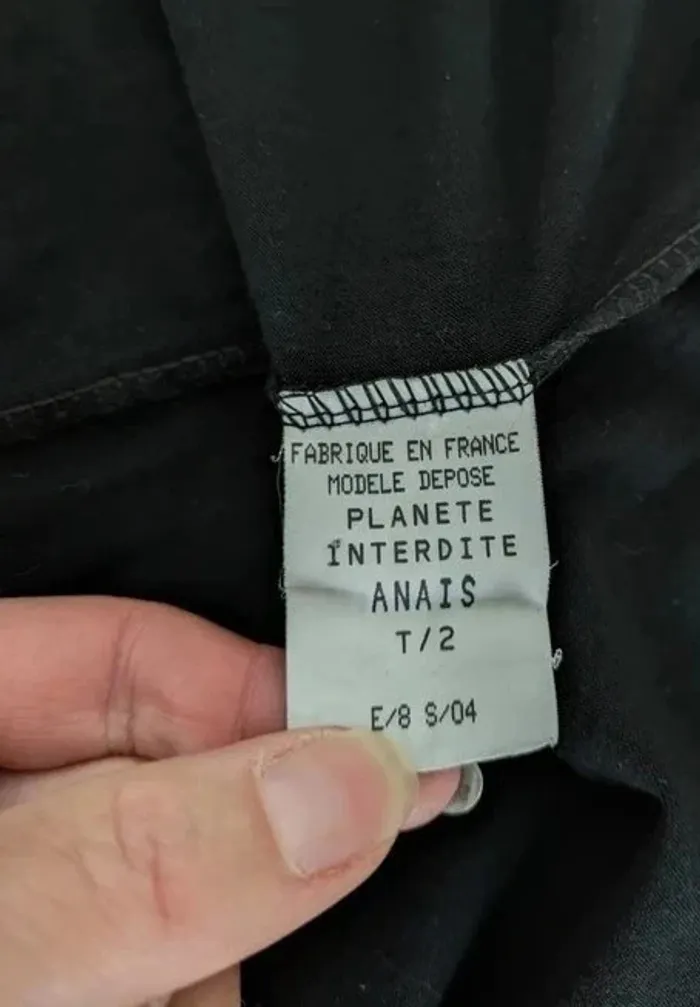 Robe manches courtes - Planète Interdite - taille 2 (38) - photo numéro 6