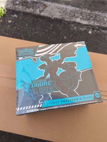 ETB Pokémon Foudre Noire EV10.5