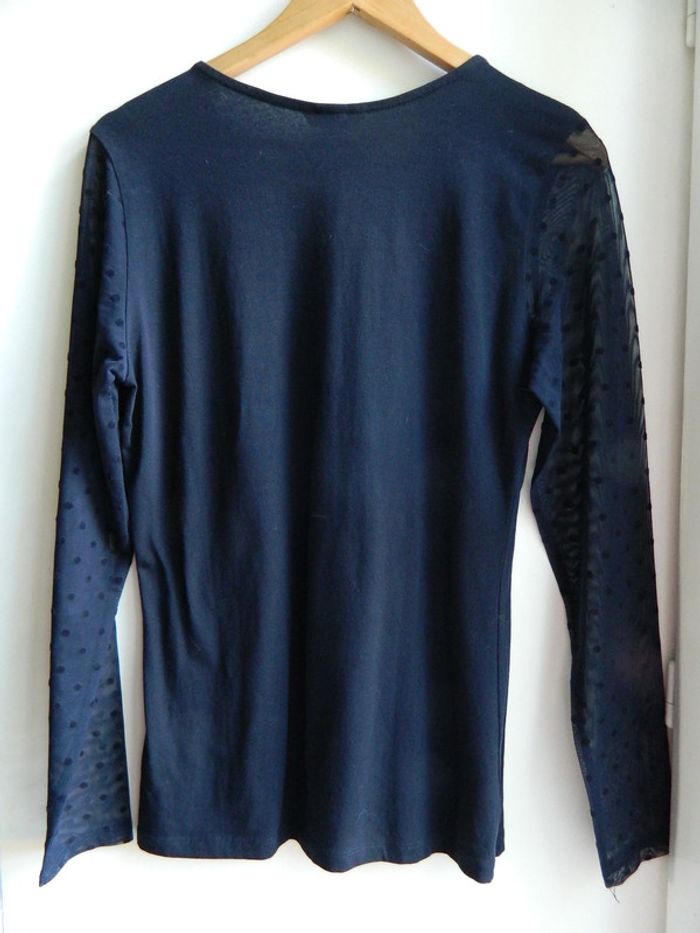 T shirt sexy manches longues T S "H&M" - photo numéro 2