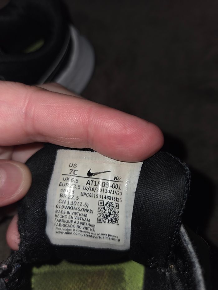 Chaussures/basket garçon nike 23.5 - photo numéro 3