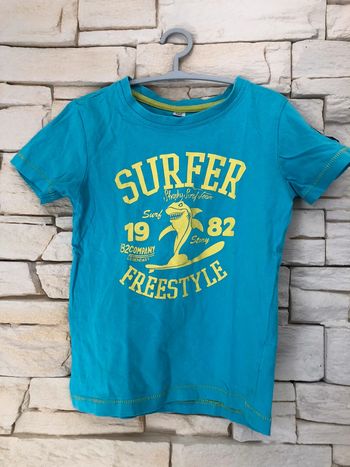 T shirt tee shirt enfant garçon 5 ans - 110 cm